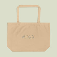 Load image into Gallery viewer, "GLOBAL DISTRIBUTION/SUSTAINABLE LUXURY" GOYA SPLY ECO-TOTE