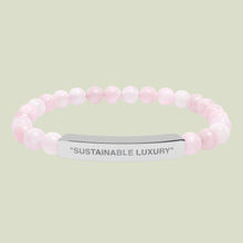 Load image into Gallery viewer, NATURAL STONE "SUSTAINABLE LUXURY" TENNIS BRACELET
