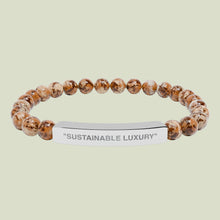 Load image into Gallery viewer, NATURAL STONE "SUSTAINABLE LUXURY" TENNIS BRACELET