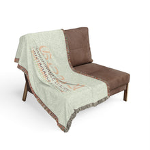 Load image into Gallery viewer, "sustainable luxury" goya woven blanket.