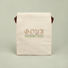 Load image into Gallery viewer, canvas hiking day bag w/ strap.