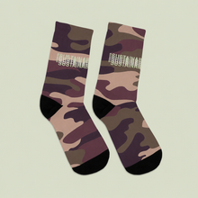 Load image into Gallery viewer, "SUSTAINABLE LUXURY" RECYCLED POLY SOCKS "GEONOSIS" CAMO