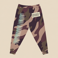 Load image into Gallery viewer, GOYA VZN "WAREHOUSE MANAGEMENT" ATHLETIC CAMO JOGGERS