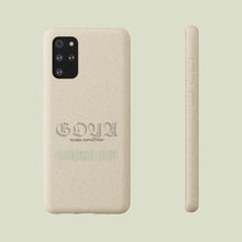 Load image into Gallery viewer, "SUSTAINABLE LUXURY" - GOYA SPLY BIODEGRADABLE PHONE CASE V1