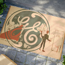 Load image into Gallery viewer, Postmoderism Warhol Basquiat Doormat