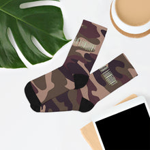 Load image into Gallery viewer, "SUSTAINABLE LUXURY" RECYCLED POLY SOCKS "GEONOSIS" CAMO