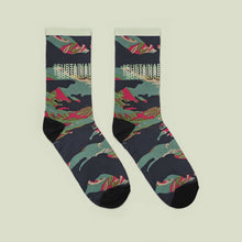 Load image into Gallery viewer, camo padded socks.