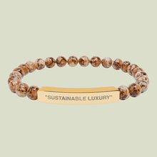 Load image into Gallery viewer, NATURAL STONE "SUSTAINABLE LUXURY" TENNIS BRACELET