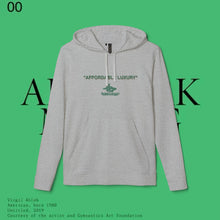 Load image into Gallery viewer, WOLF GREY &quot;AFFORDABLE LUXURY&quot; HOODIE by adidas®x VZNSPLY
