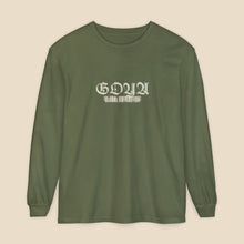 Load image into Gallery viewer, GOYA VZN "WAREHOUSE MANAGEMENT/GLOBAL DISTRIBUTION" LONG SLEEVE COTTON TEE
