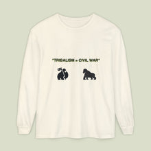 Load image into Gallery viewer, "tribalism" L/S tee.
