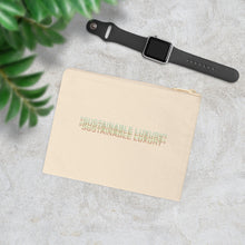 Load image into Gallery viewer, canvas .zip acessory pouch 2

