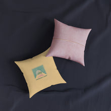 Load image into Gallery viewer, &quot;AFFORDABLE LUXURY&quot; SAND/PINK THROW PILLOW
