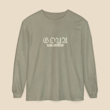 Load image into Gallery viewer, GOYA VZN "BLACK PAINTING V2" LONG SLEEVE COTTON TEE
