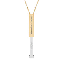Load image into Gallery viewer, "AFFORDABLE LUXURY" GOYA SPLY SLIDE BAR NECKLACE
