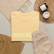 Load image into Gallery viewer, WAREHOUSE MANAGEMENT BASIC TEE
