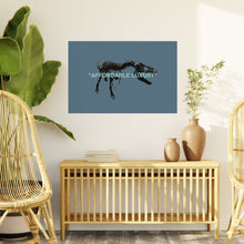 Load image into Gallery viewer, AFFORDABLE LUXURY &quot;TYRANOSAUR&quot; MATTE FOAM WALL ART
