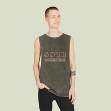 Load image into Gallery viewer, unisex stonewash tank top.

