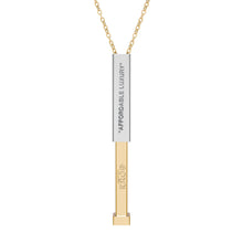 Load image into Gallery viewer, "AFFORDABLE LUXURY" GOYA SPLY SLIDE BAR NECKLACE
