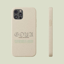 Load image into Gallery viewer, "SUSTAINABLE LUXURY" - GOYA SPLY BIODEGRADABLE PHONE CASE V1
