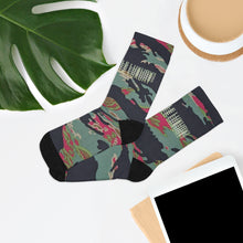 Load image into Gallery viewer, SUSTAINABLE LUXURY RECYCLED POLY SOCKS "PATAGONIA" CAMO
