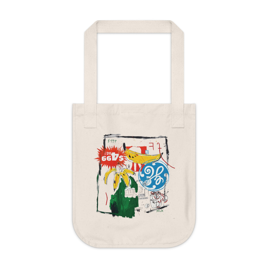 Warhol Basquiat Inspired Tote bag