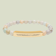 Load image into Gallery viewer, NATURAL STONE "SUSTAINABLE LUXURY" TENNIS BRACELET

