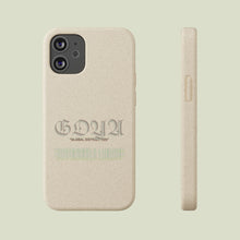 Load image into Gallery viewer, "SUSTAINABLE LUXURY" - GOYA SPLY BIODEGRADABLE PHONE CASE V1
