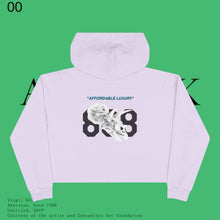 Load image into Gallery viewer, &quot;FLD MSM&quot; VZN SPLY CROP HOODIE
