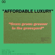 Load image into Gallery viewer, V.ABLOH &quot;WET GRASS // KEEP OFF &quot; rug
