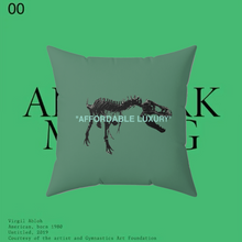 Load image into Gallery viewer, &quot;FOSSIL FUEL&quot; VZN SPLY SUEDE PILLOW
