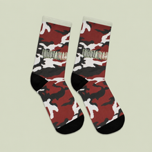 Load image into Gallery viewer, Recycled Poly Socks - red camo
