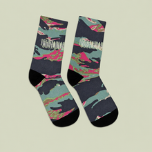 Load image into Gallery viewer, SUSTAINABLE LUXURY RECYCLED POLY SOCKS "PATAGONIA" CAMO
