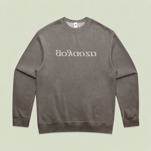 Load image into Gallery viewer, GOYA VZN SZN 3 - "BULL V2" RECYCLED POLY FADED CREWNECK
