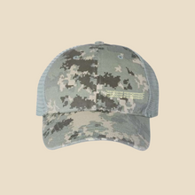 Load image into Gallery viewer, GOYA VZN "WAREHOUSE MANAGEMENT" CAMO HAT
