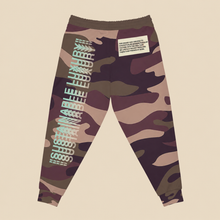 Load image into Gallery viewer, GOYA VZN WAREHOUSE MANAGEMENT ATHLETIC CAMO JOGGERS

