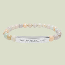 Load image into Gallery viewer, NATURAL STONE "SUSTAINABLE LUXURY" TENNIS BRACELET
