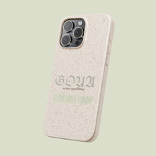 Load image into Gallery viewer, "SUSTAINABLE LUXURY" - GOYA SPLY BIODEGRADABLE PHONE CASE

