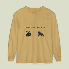 Load image into Gallery viewer, "tribalism" L/S tee.
