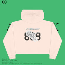 Load image into Gallery viewer, &quot;FLD MSM&quot; VZN SPLY CROP HOODIE
