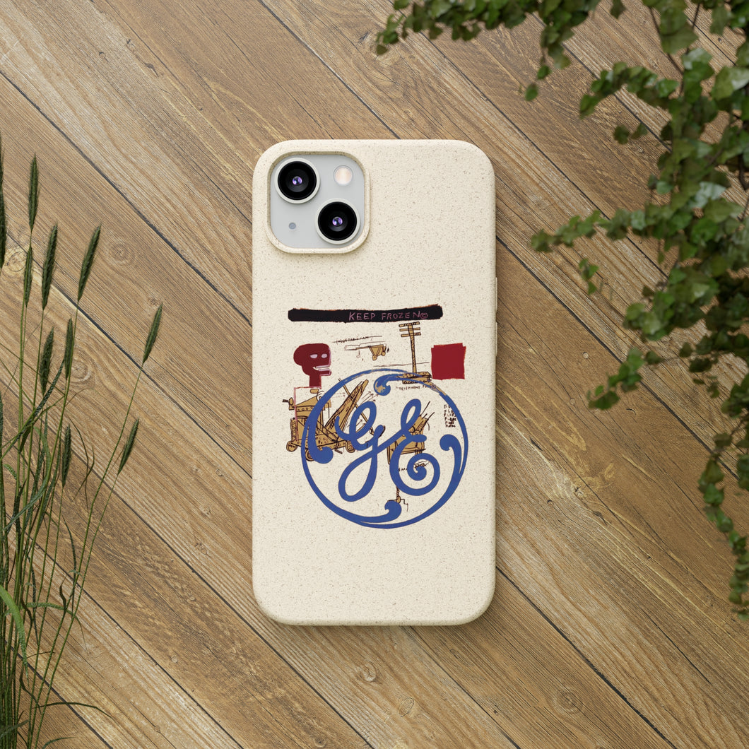 Postmodernism Biodegradable Case iPhone, Samsung. Warhol Basquait inspired Design