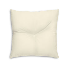 Load image into Gallery viewer, Warhol Basquiat Inspired Tufted Floor Pillow, Hypebeast Modern Home Decor
