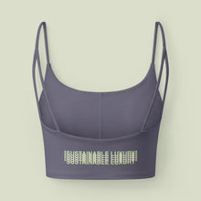 Load image into Gallery viewer, SUSTAINABLE LUXURY RECYCLED NYLON LUXE BRA
