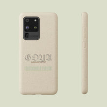 Load image into Gallery viewer, "SUSTAINABLE LUXURY" - GOYA SPLY BIODEGRADABLE PHONE CASE V1
