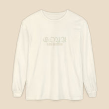Load image into Gallery viewer, GOYA VZN "WAREHOUSE MANAGEMENT/GLOBAL DISTRIBUTION" LONG SLEEVE COTTON TEE
