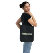 Load image into Gallery viewer, "SUSTAINABLE LUXURY" ORGANIC CAVAS TOTE V2
