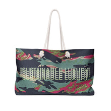 Load image into Gallery viewer, camo travel tote.

