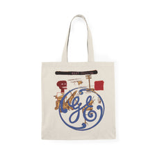 Load image into Gallery viewer, Postmoderism Natural Tote Bag, Warhol Basquiat Hypebeast bag
