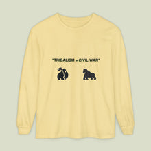 Load image into Gallery viewer, "tribalism" L/S tee.
