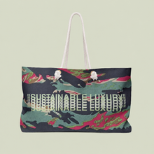 Load image into Gallery viewer, camo travel tote.
